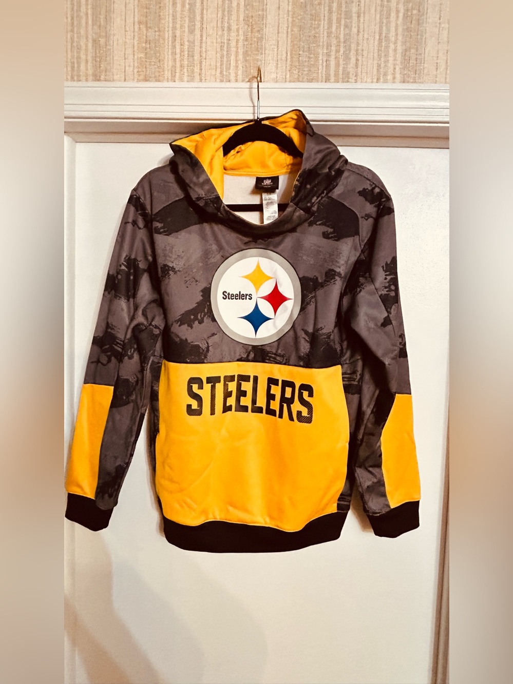 NFL Steelers Youth Team Apparel Tag - Yellow & Black